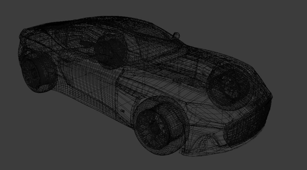 ASTON MARTIN DBS Superleggera 3D model_7