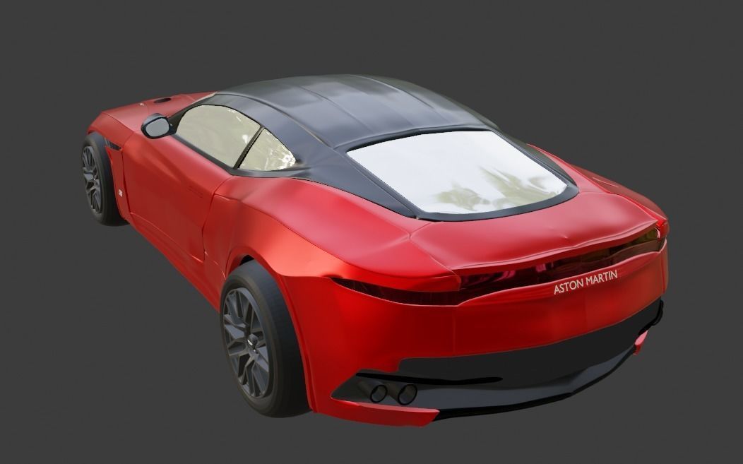 ASTON MARTIN DBS Superleggera 3D model_5