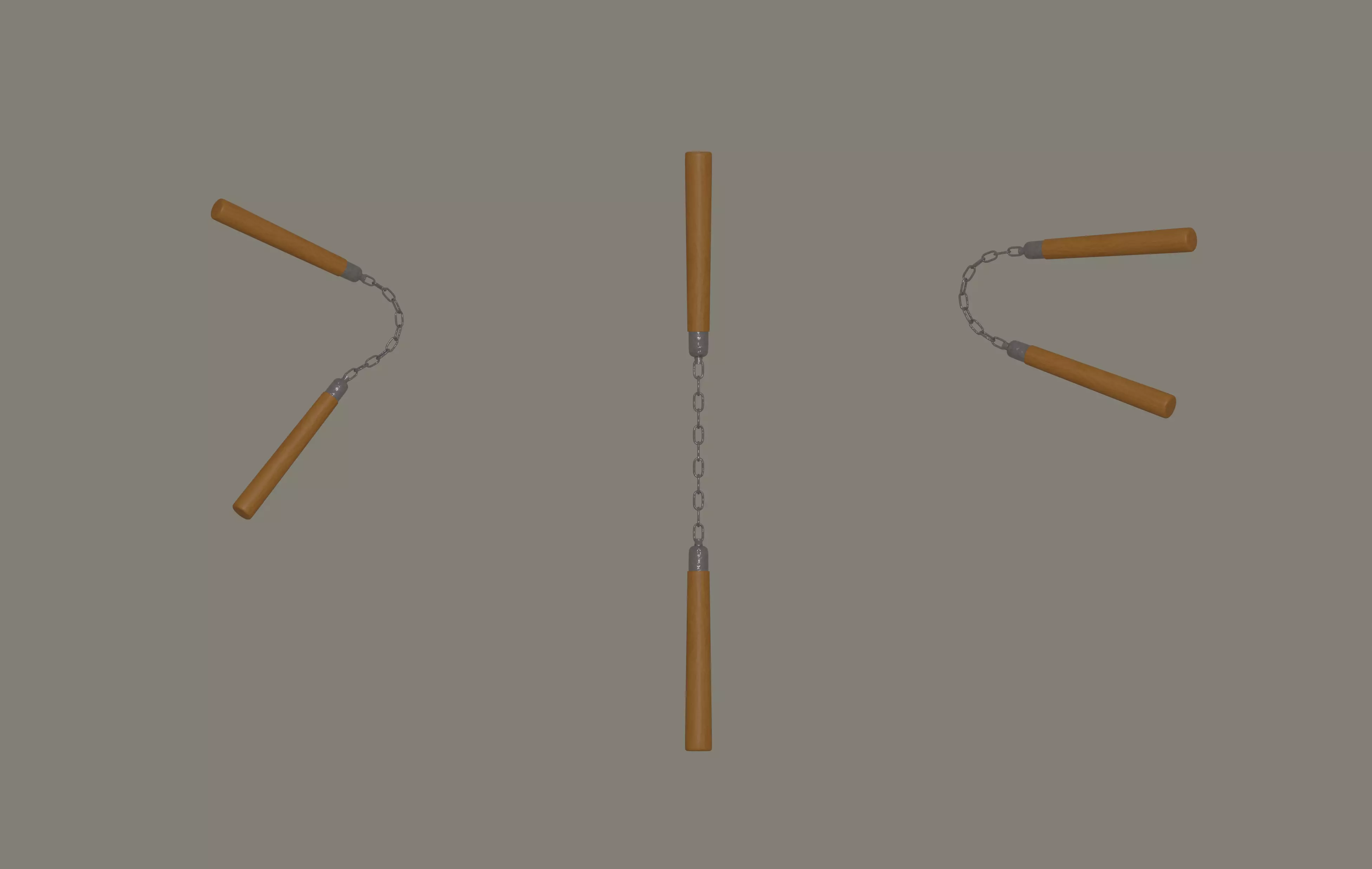 Nunchucks 3D model