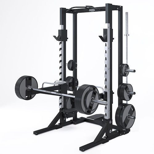 trenajor squat rack 3D model | CGTrader