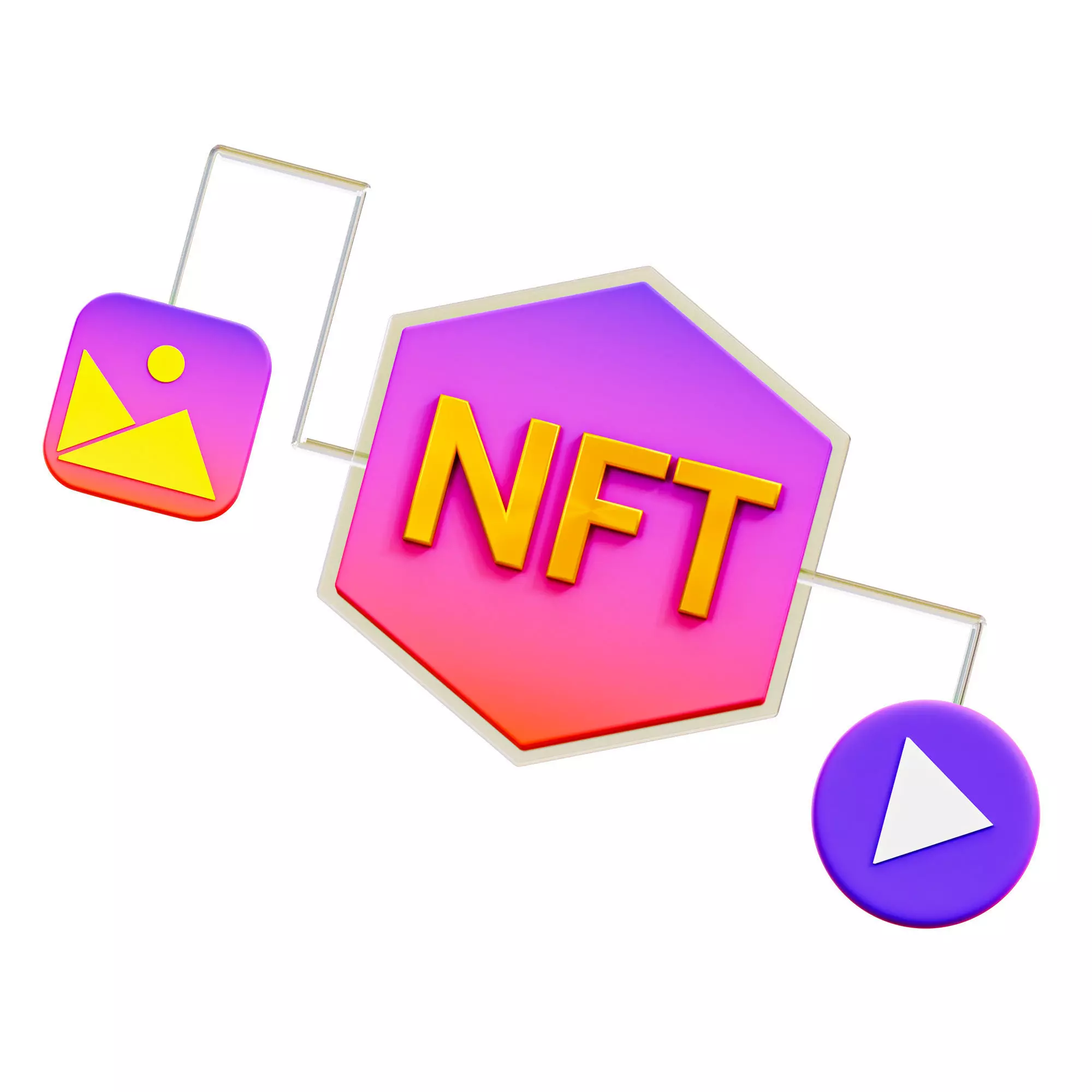 NFT File Low-poly 3D model