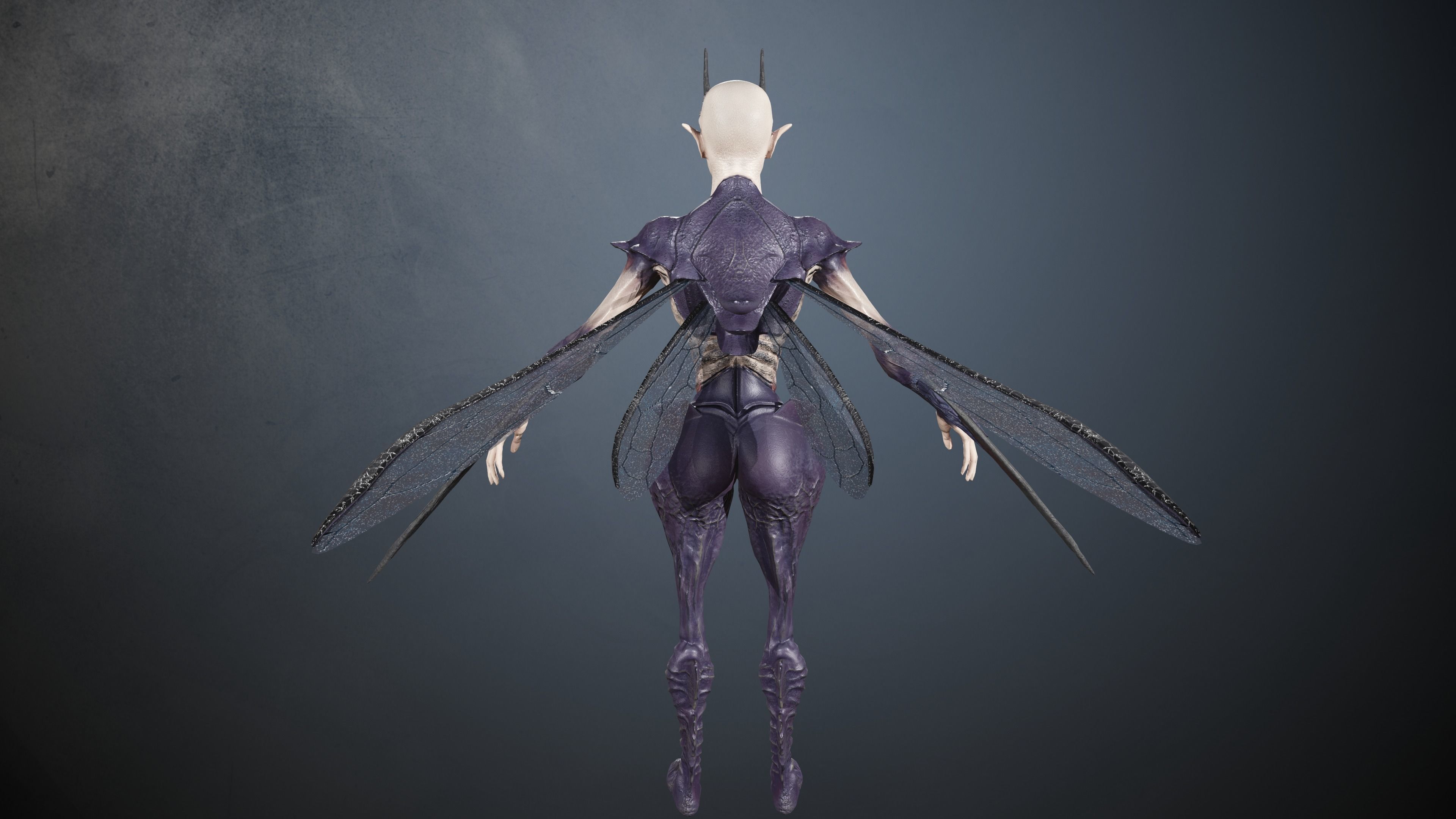 Elliel demon 3D Model Collection_38