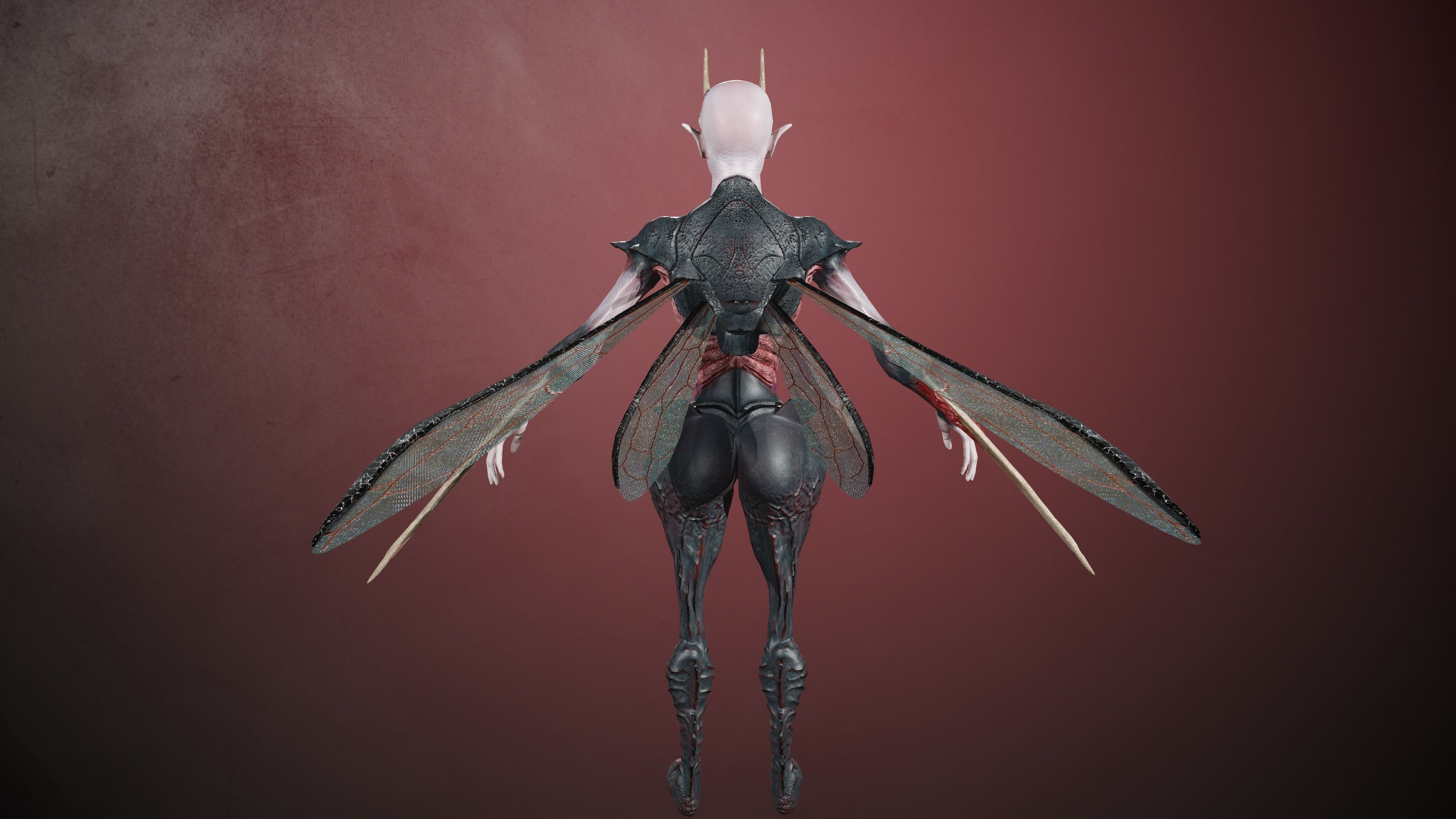 Elliel demon 3D Model Collection_13