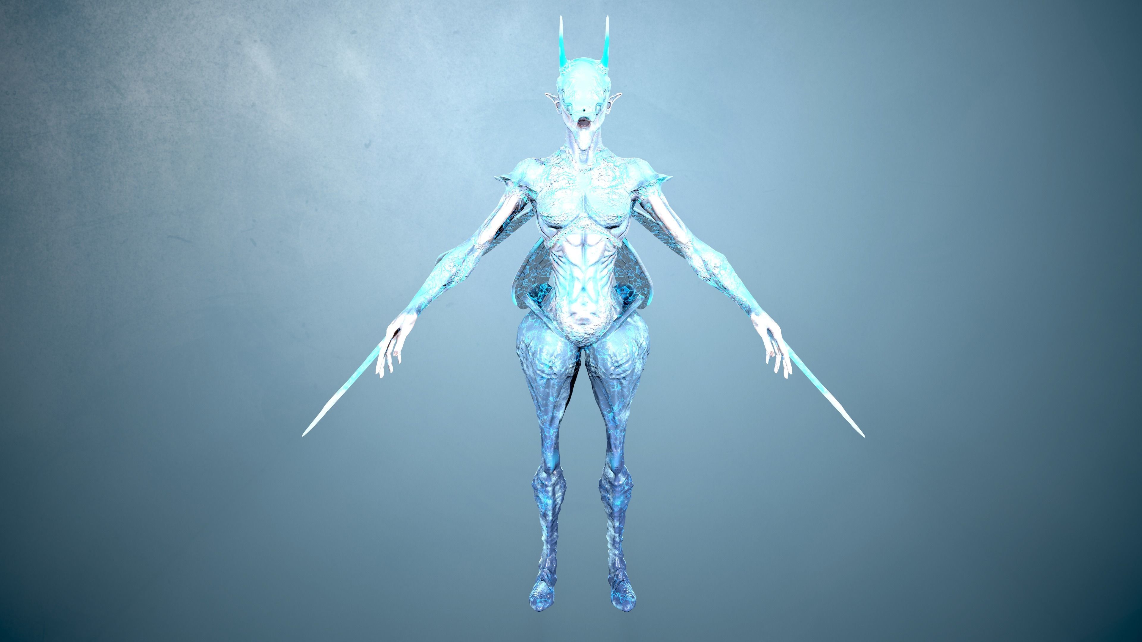 Elliel demon 3D Model Collection_54