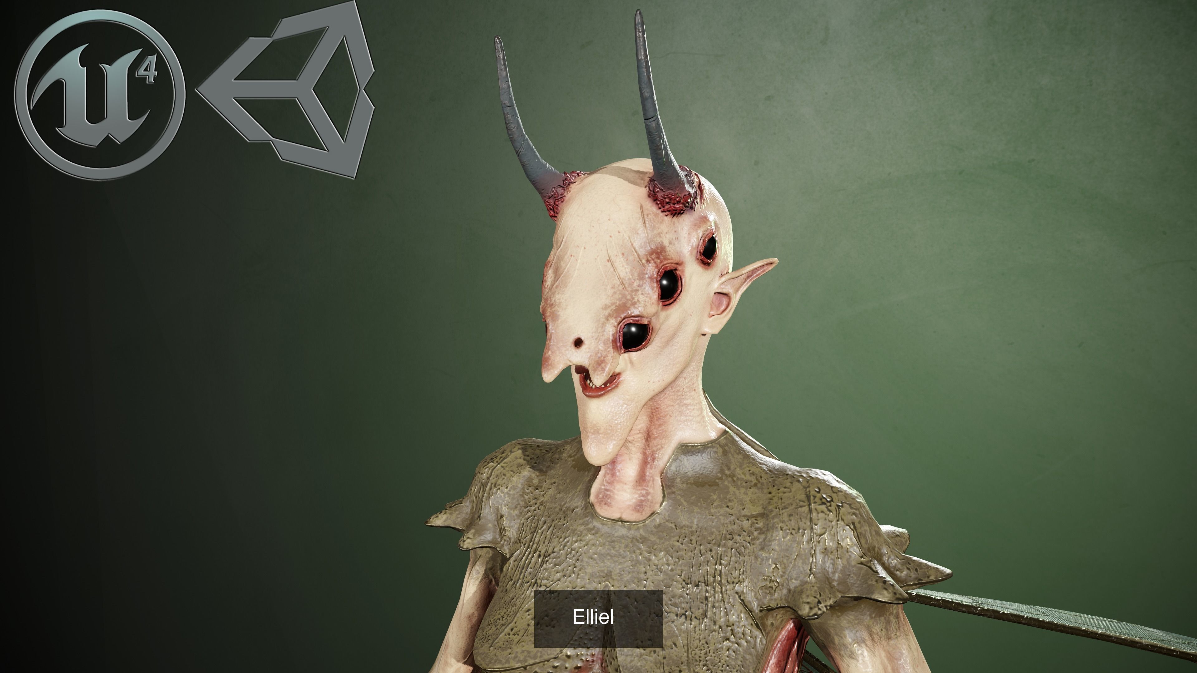 Elliel demon 3D Model Collection_2