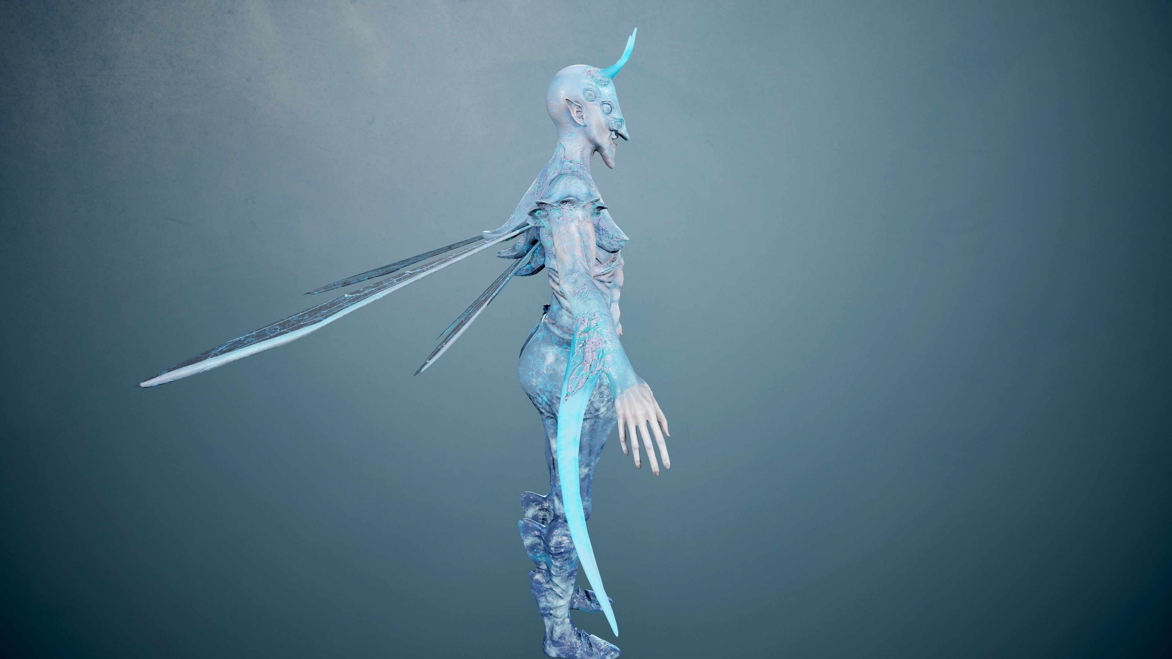 Elliel demon 3D Model Collection_48