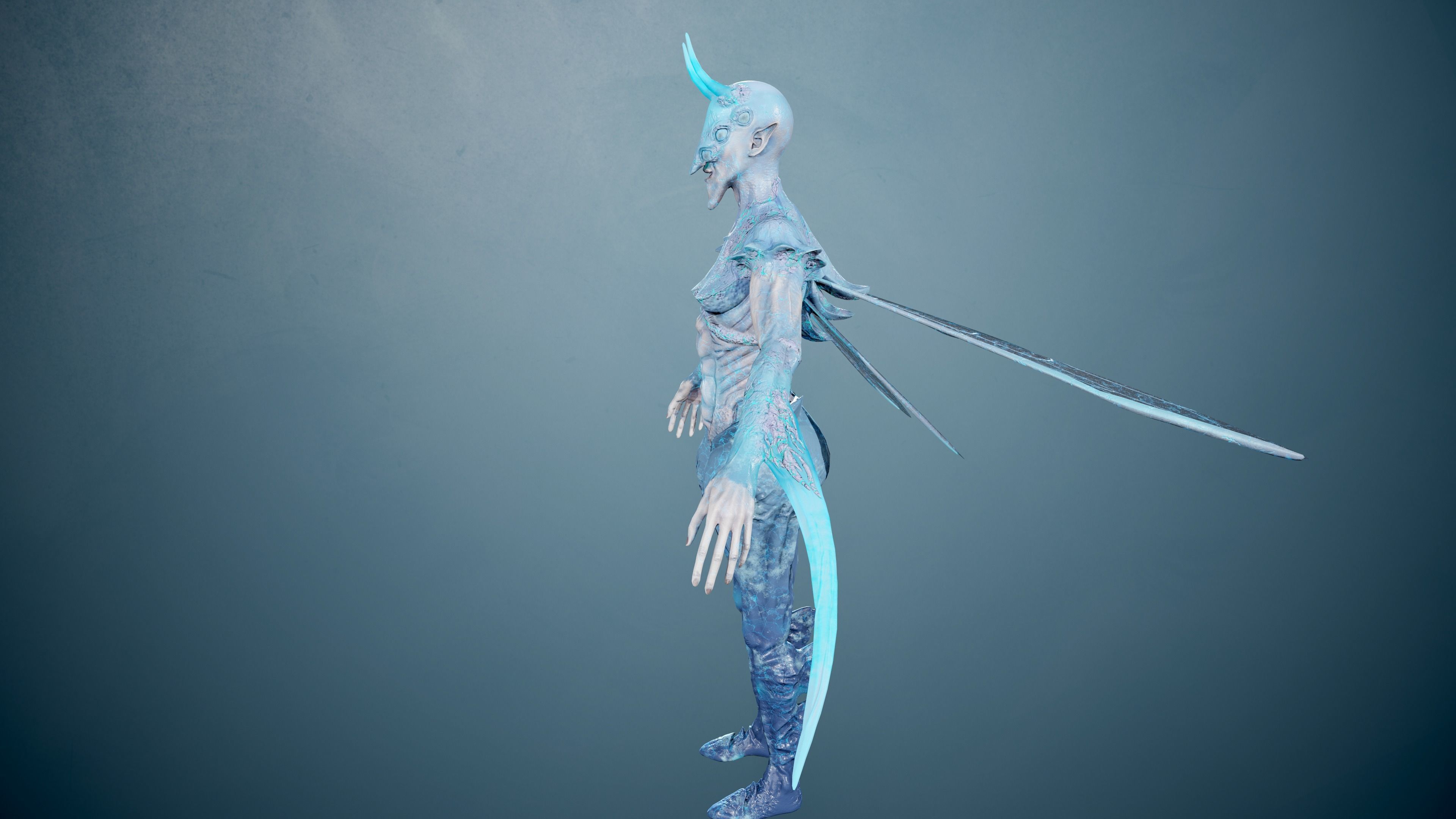 Elliel demon 3D Model Collection_47