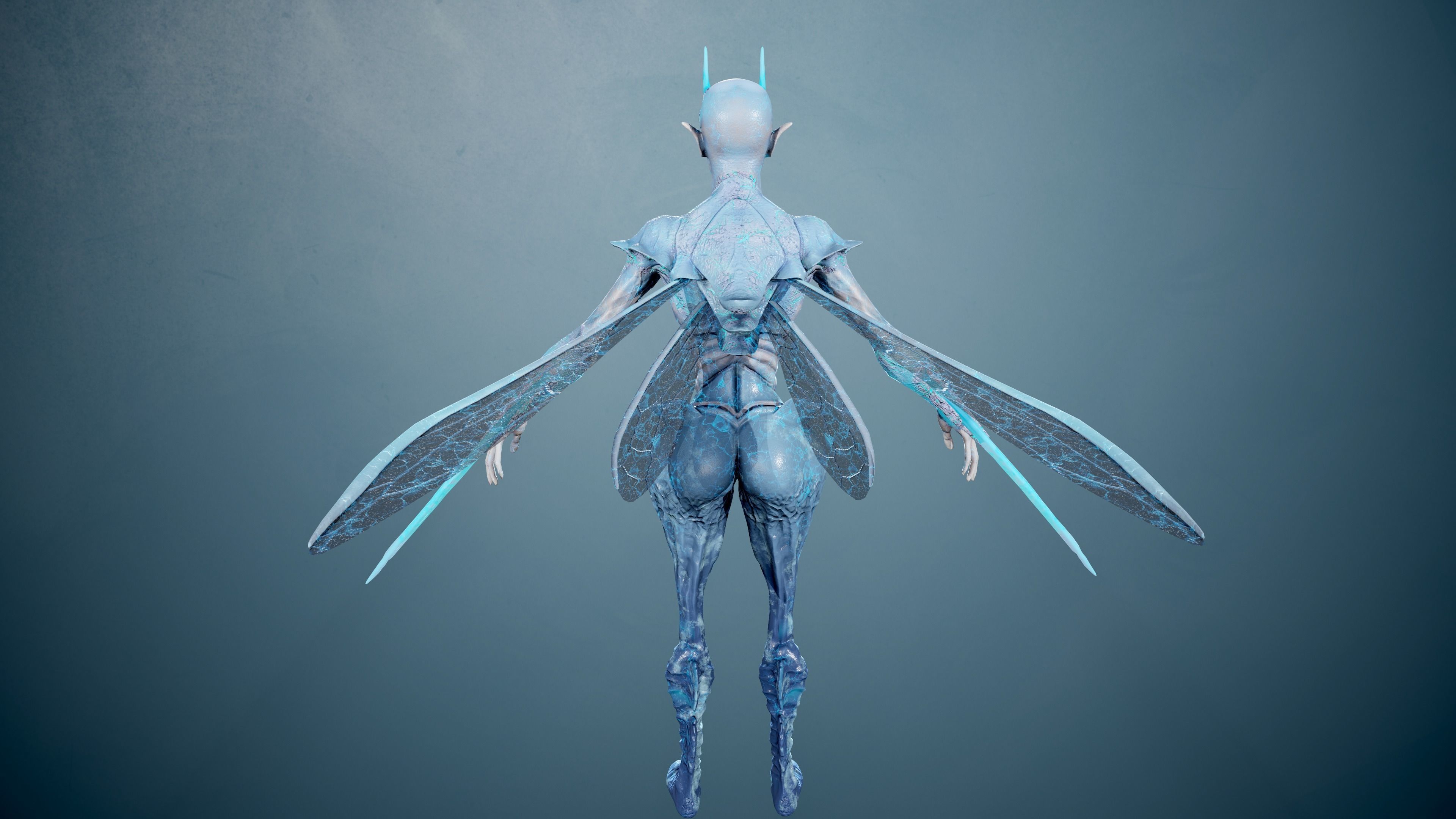 Elliel demon 3D Model Collection_52