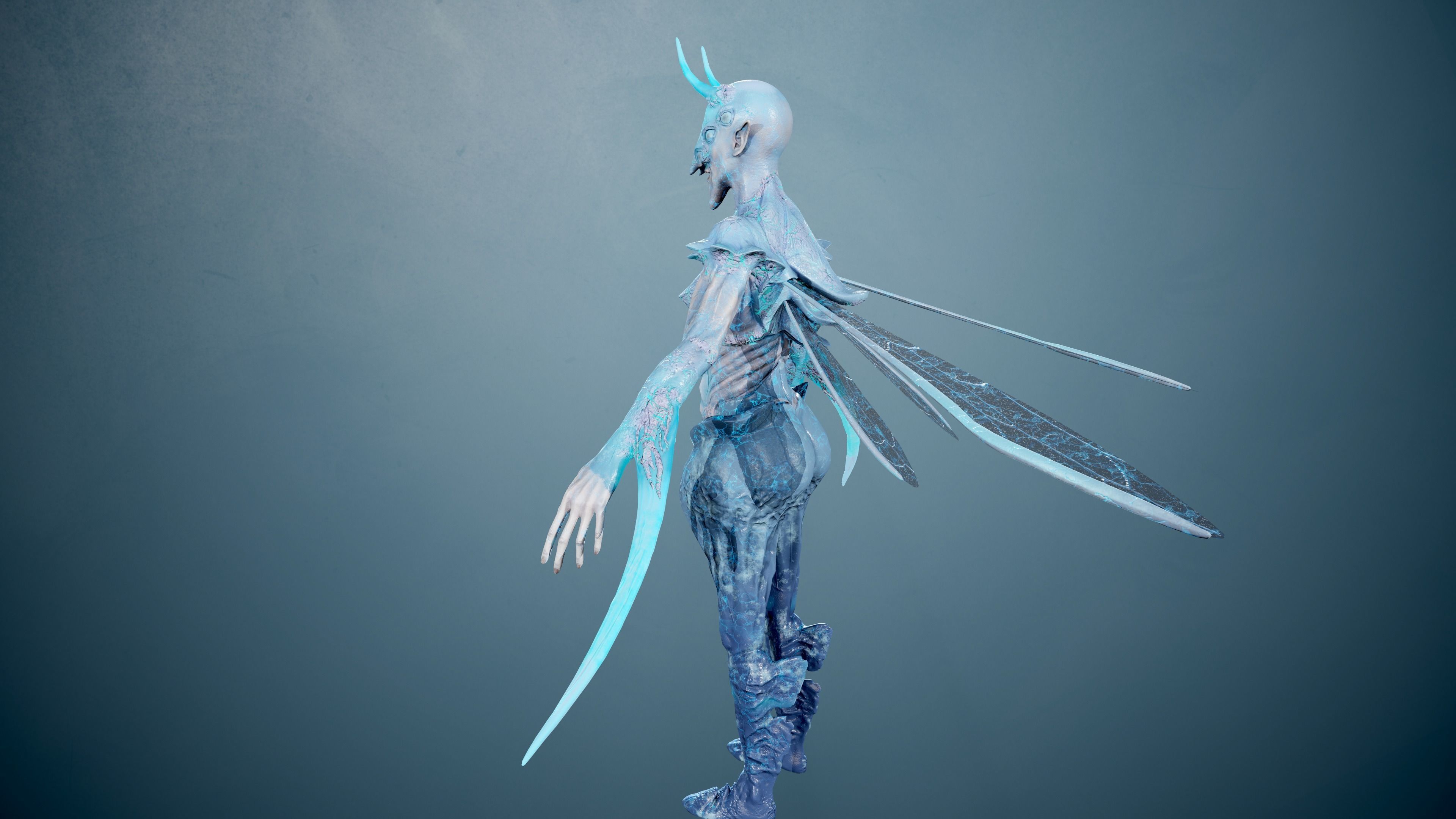 Elliel demon 3D Model Collection_51