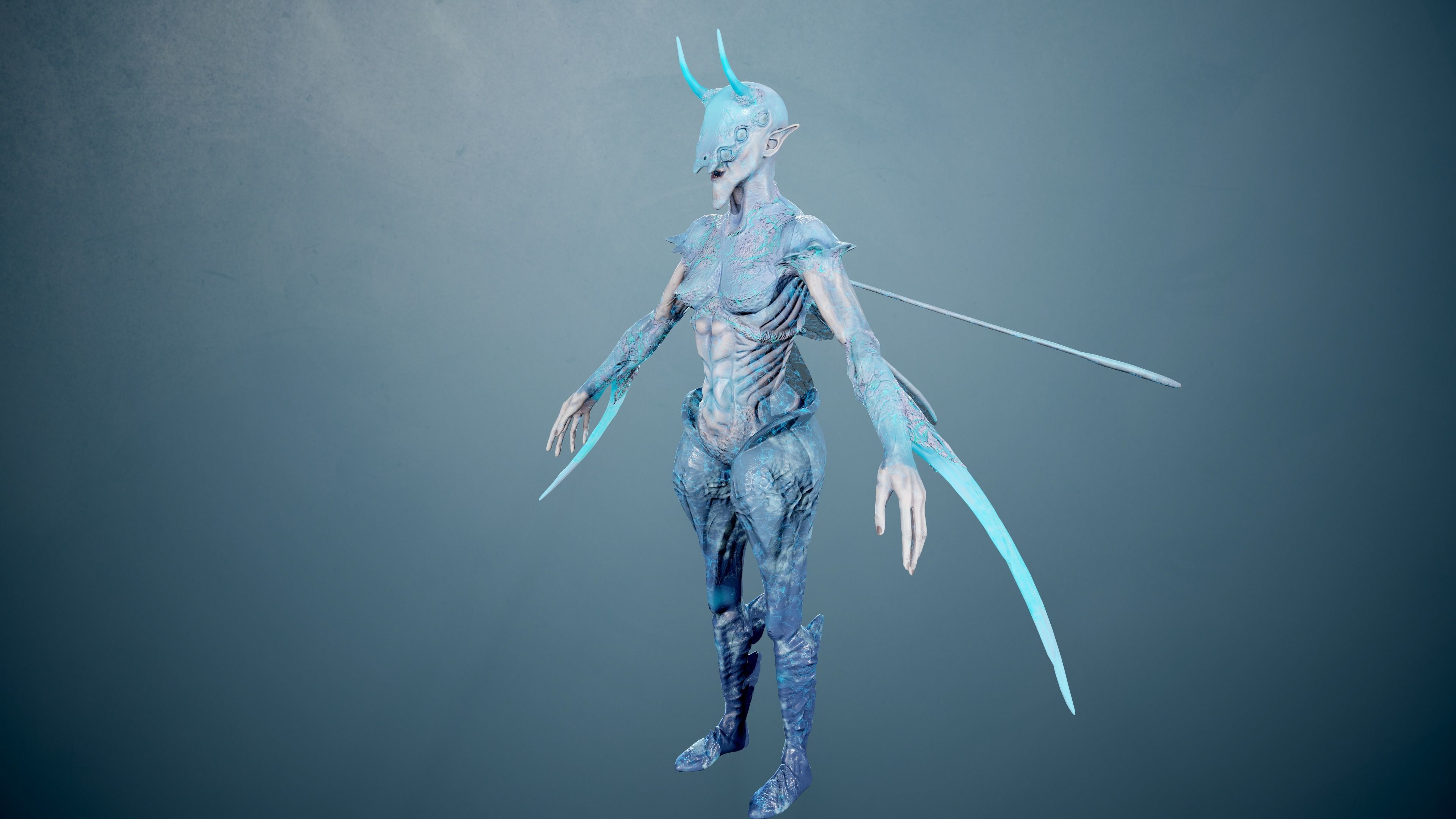 Elliel demon 3D Model Collection_50