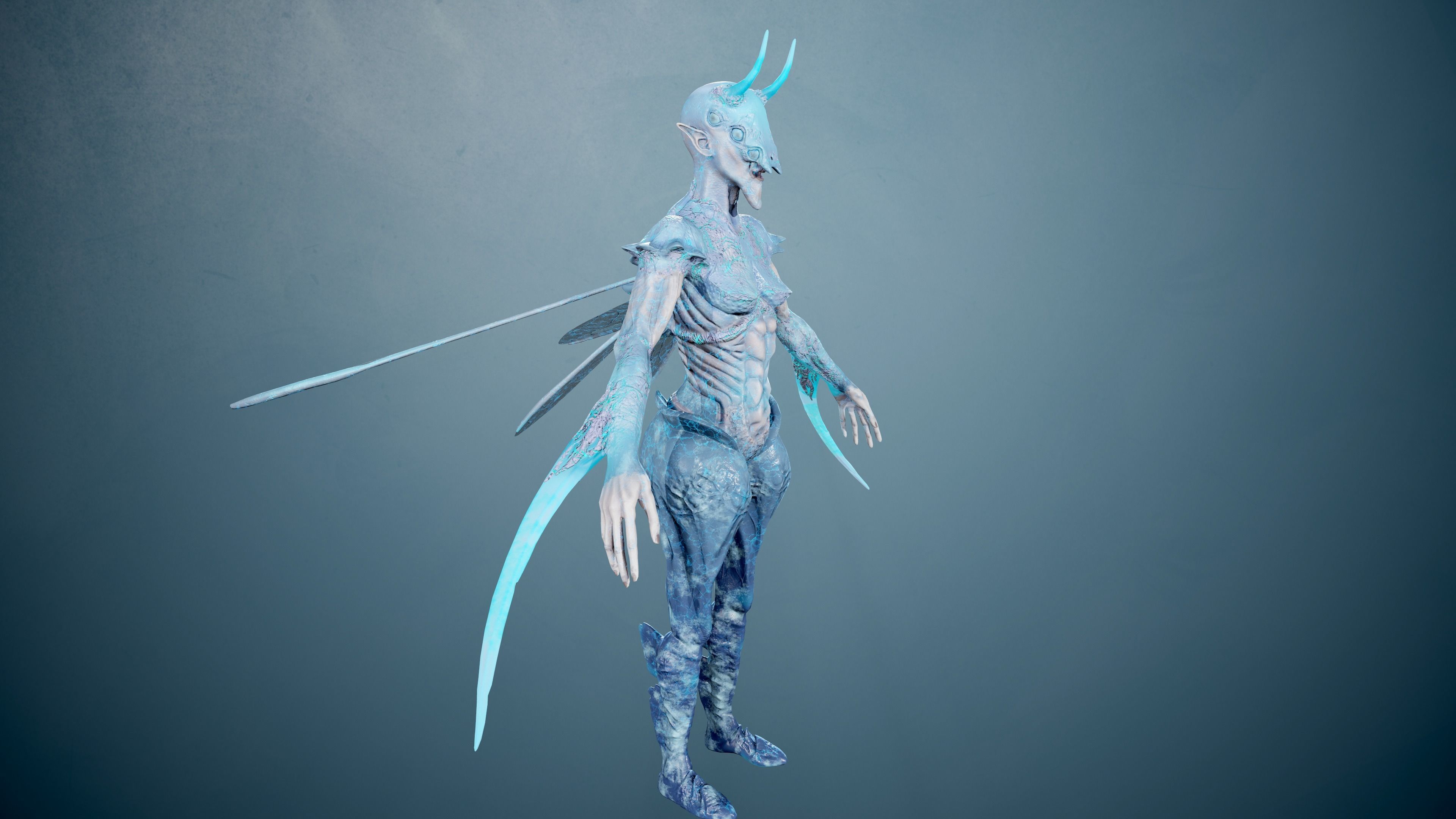 Elliel demon 3D Model Collection_49