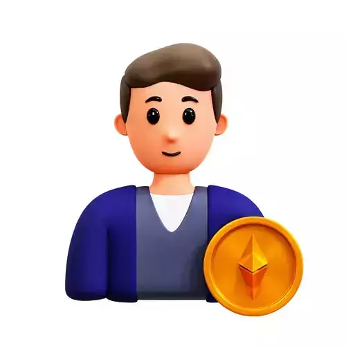 NFT Owner Low-poly 3D model