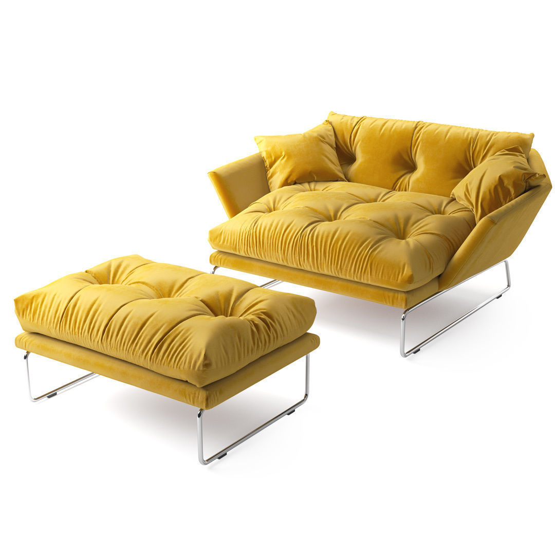 New York Suite Armchair Free trial model Free 3D model_3