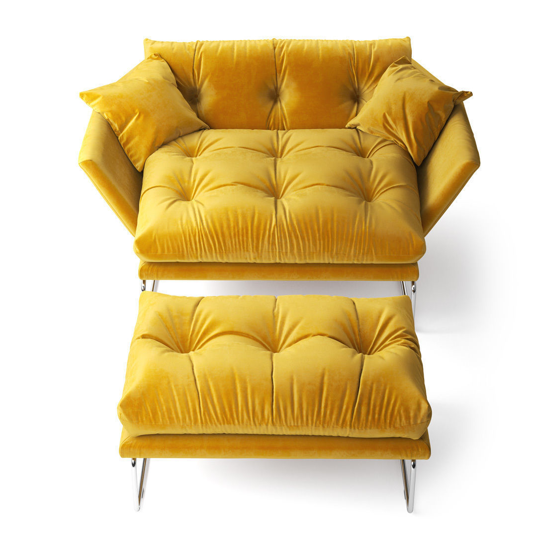 New York Suite Armchair Free trial model Free 3D model_1