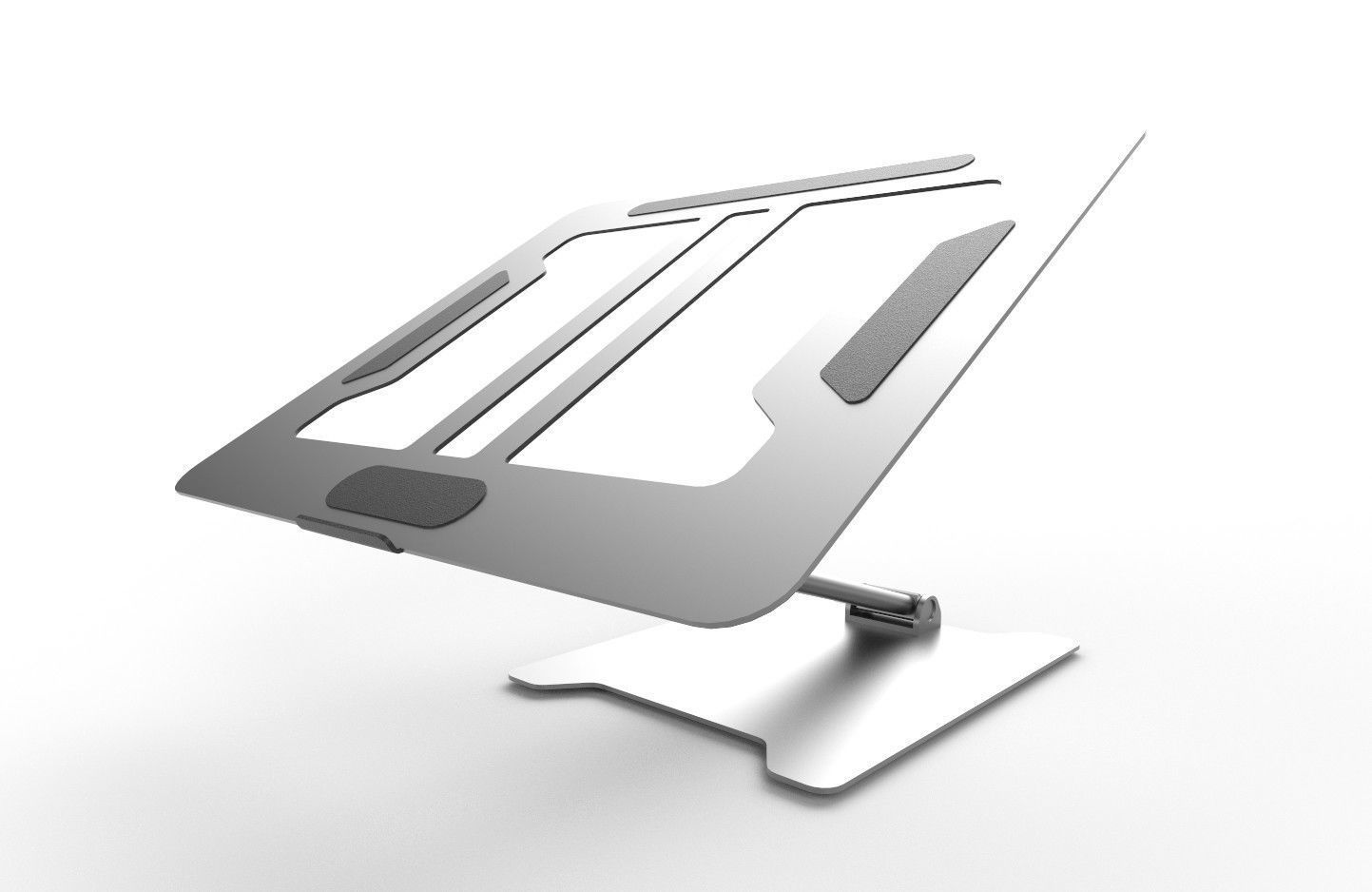 Laptop Stand M6 Low-poly 3D model_21