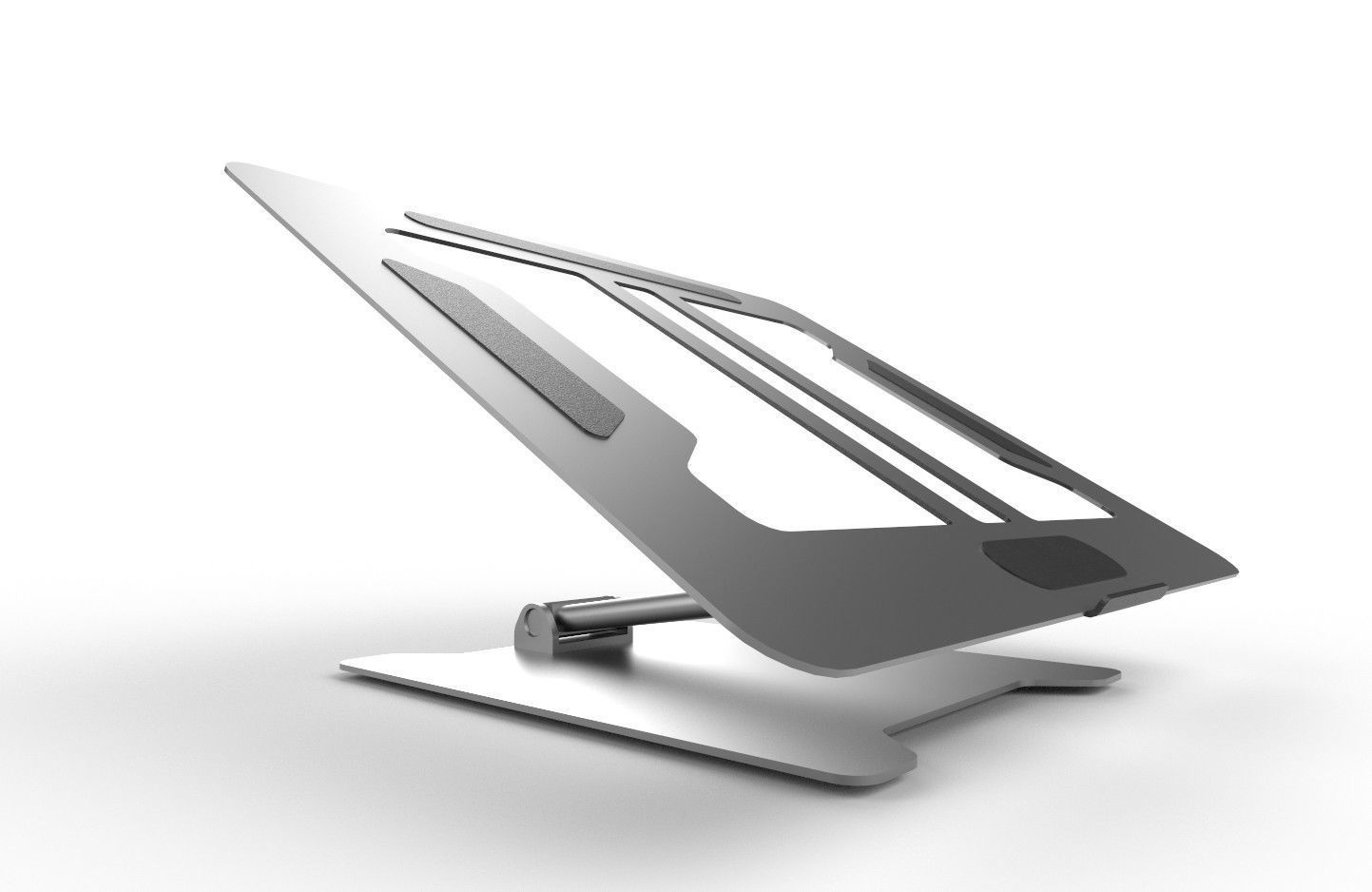 Laptop Stand M6 Low-poly 3D model_6