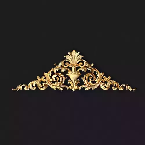 dekor gold ornate corbel