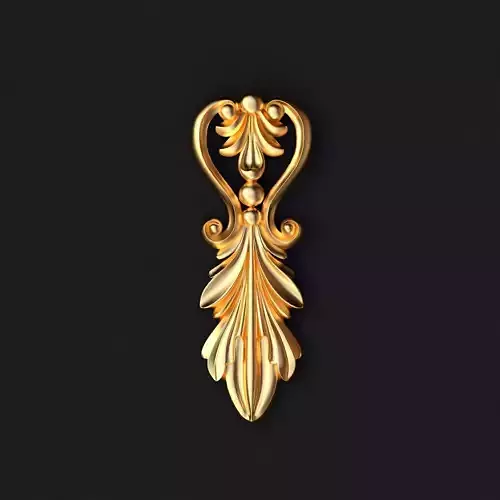 dekor gold ornament