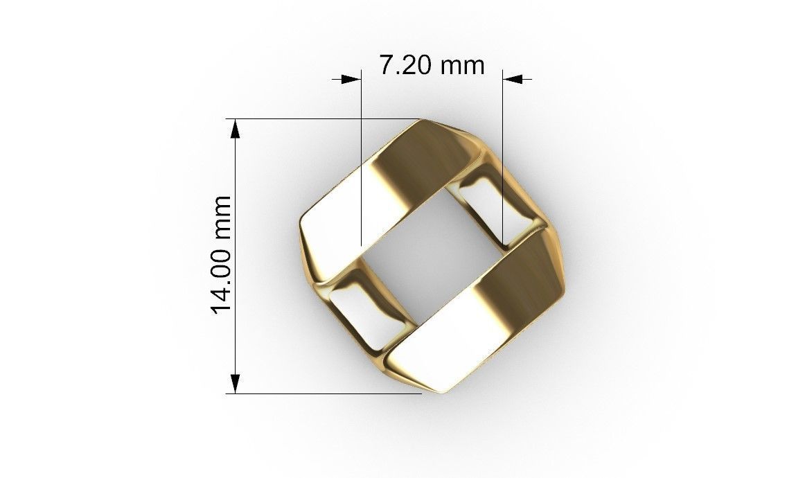 14 MM MIAMI CUBAN LINK CHAIN FOR BRACELET OR NECKLACE 3D print model_6