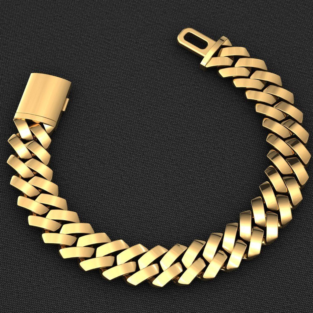 14 MM MIAMI CUBAN LINK CHAIN FOR BRACELET OR NECKLACE 3D print model_1