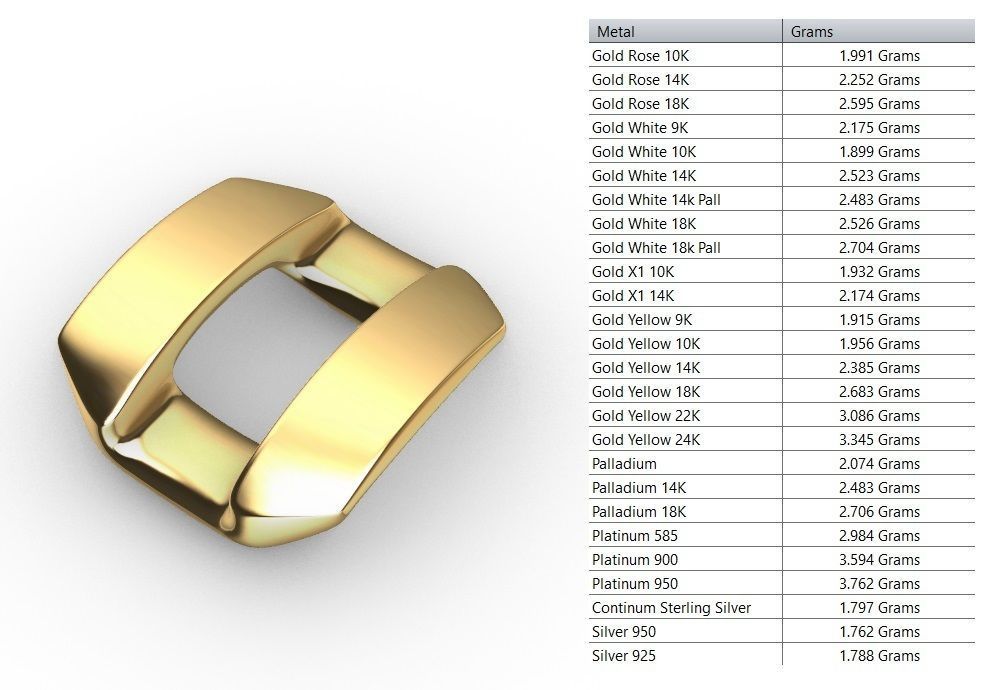 14 MM MIAMI CUBAN LINK CHAIN FOR BRACELET OR NECKLACE 3D print model_8