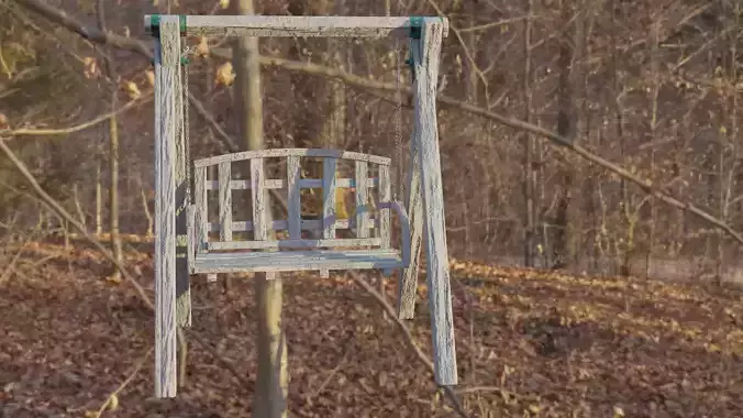 Wooden Swing