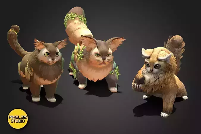 Fantasy Creature - Combat Cat