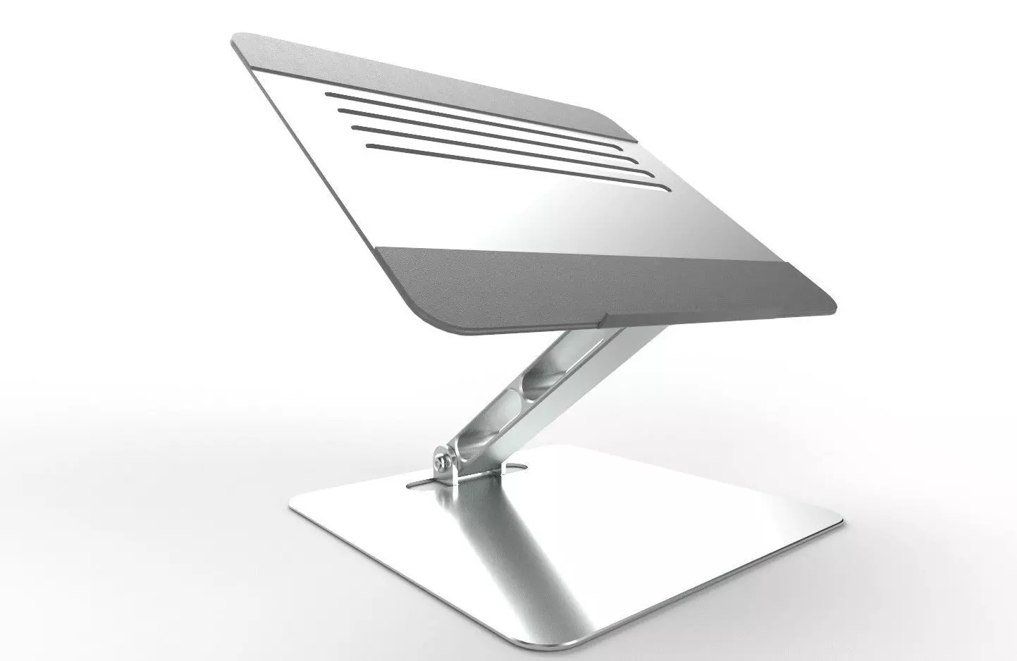 Laptop Stand M4 Low-poly 3D model_0