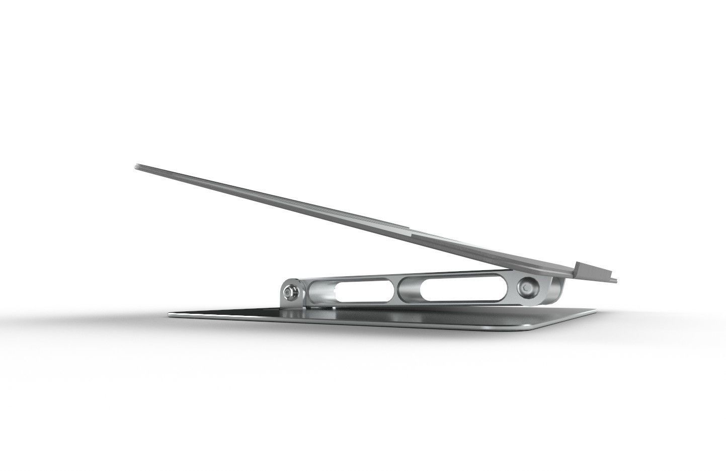 Laptop Stand M4 Low-poly 3D model_7