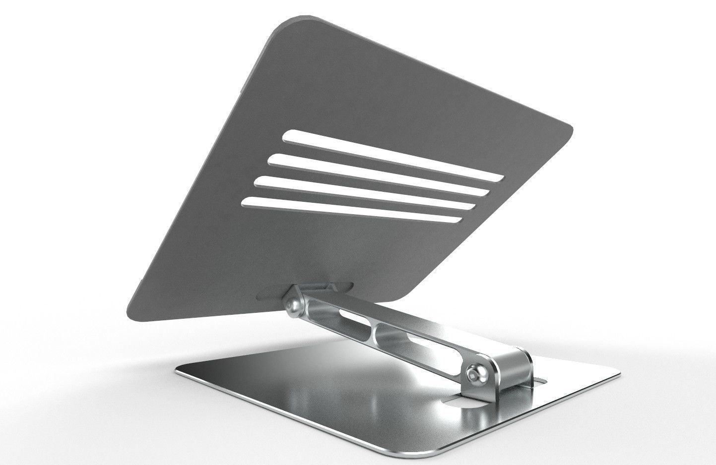 Laptop Stand M4 Low-poly 3D model_28