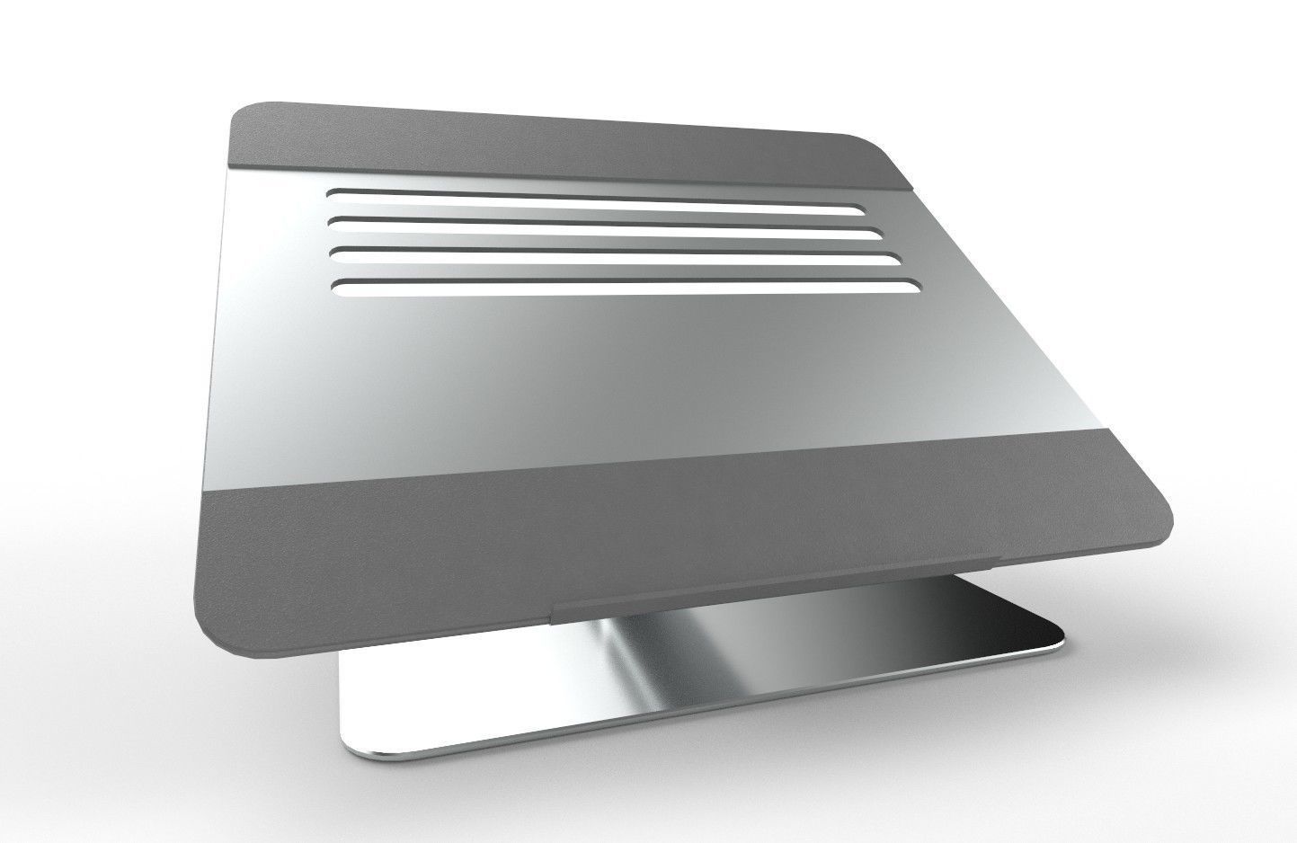 Laptop Stand M4 Low-poly 3D model_9