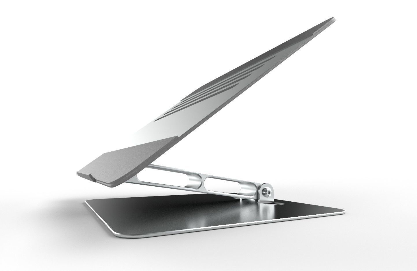 Laptop Stand M4 Low-poly 3D model_11