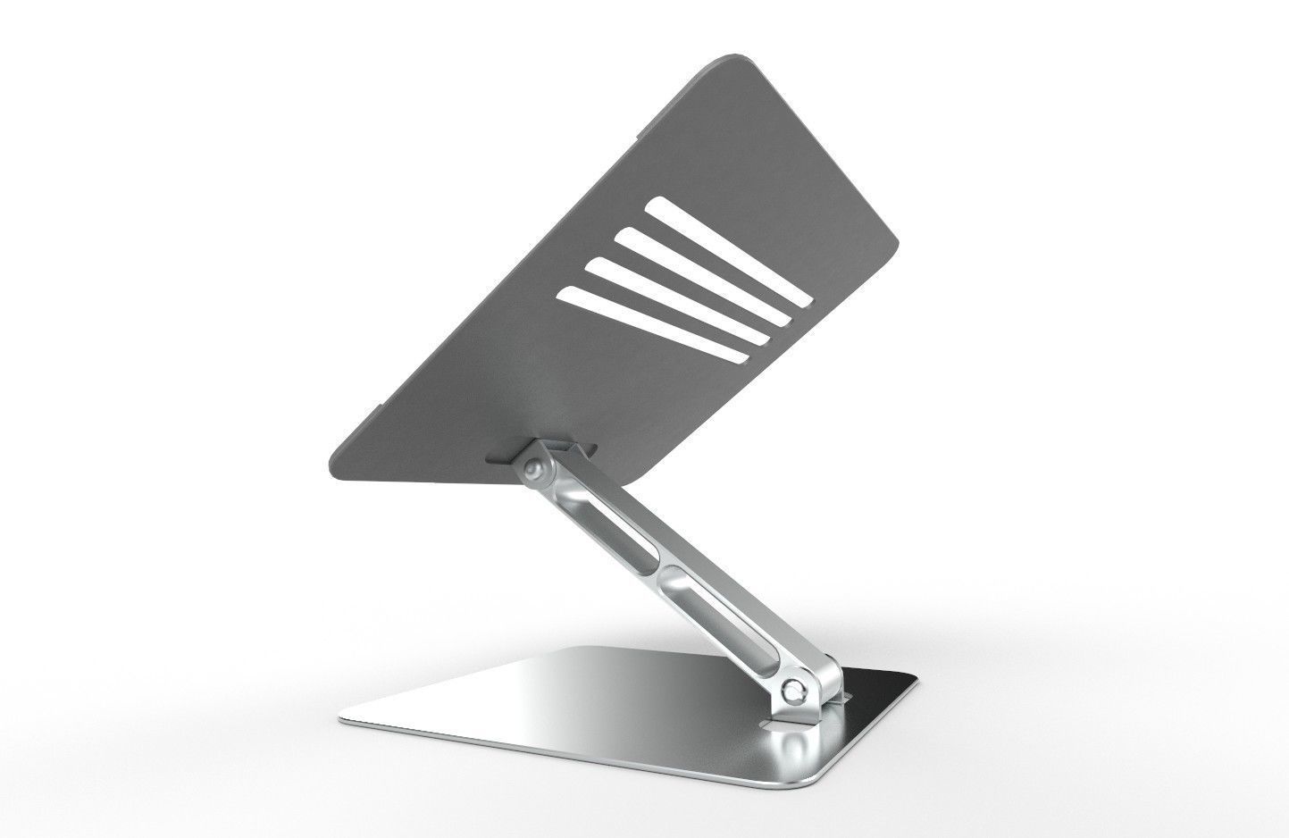 Laptop Stand M4 Low-poly 3D model_20