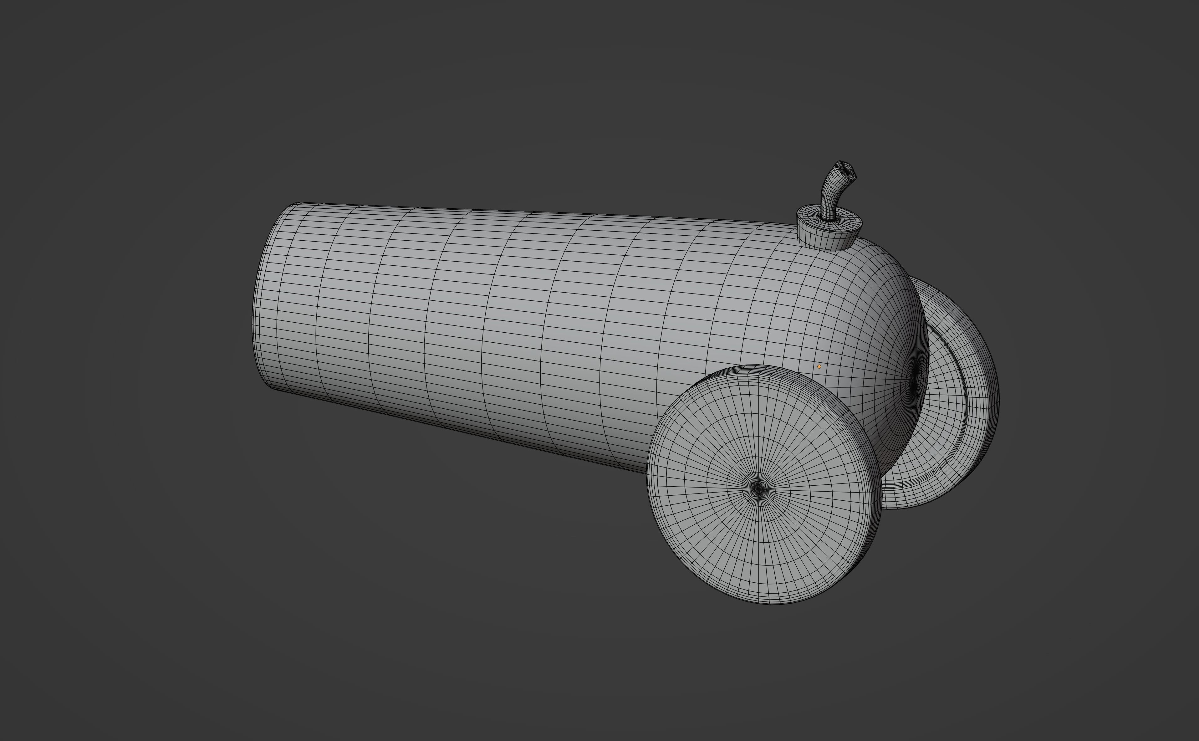 Party Cannon 3D model_17