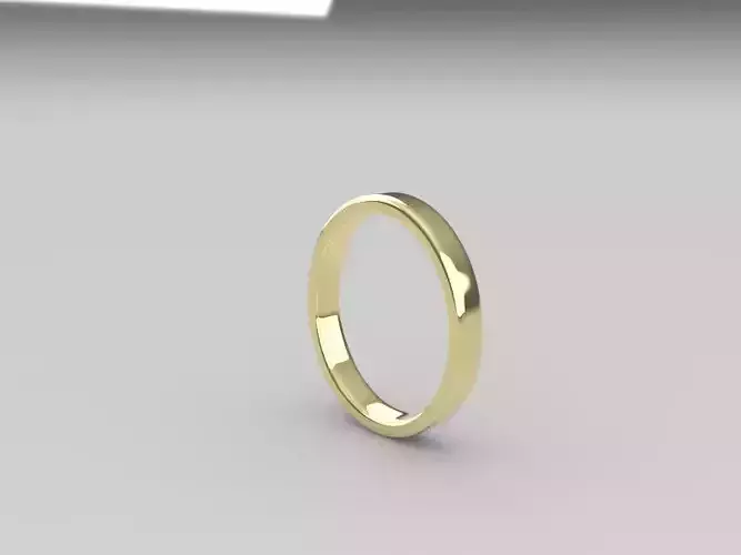 Plain band ring Size T     All sizes available