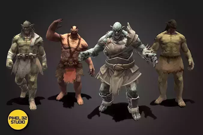Fantasy Creature - Combat Troll