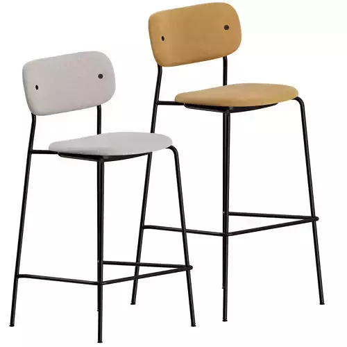 Co Bar Chair Fully Upholstered by Menu