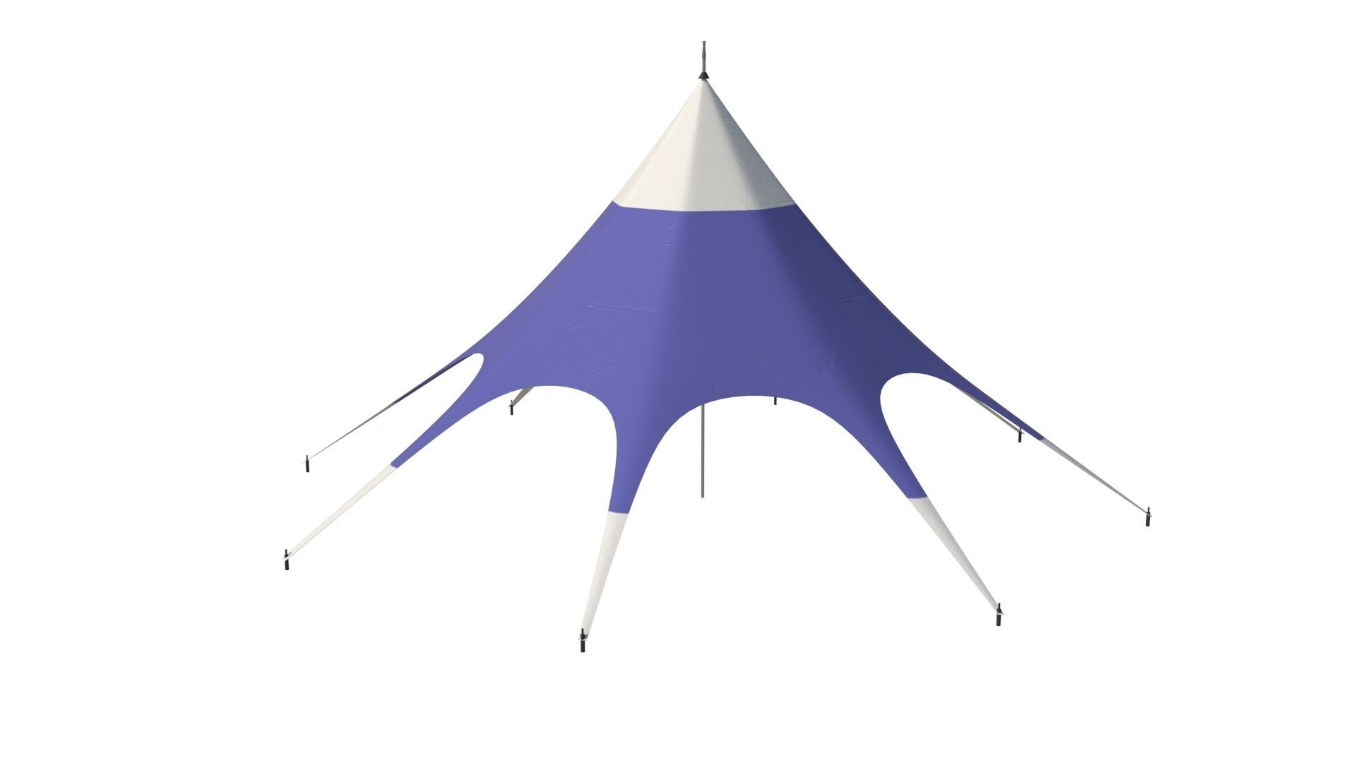 Outdoor Star tent  3D model_1