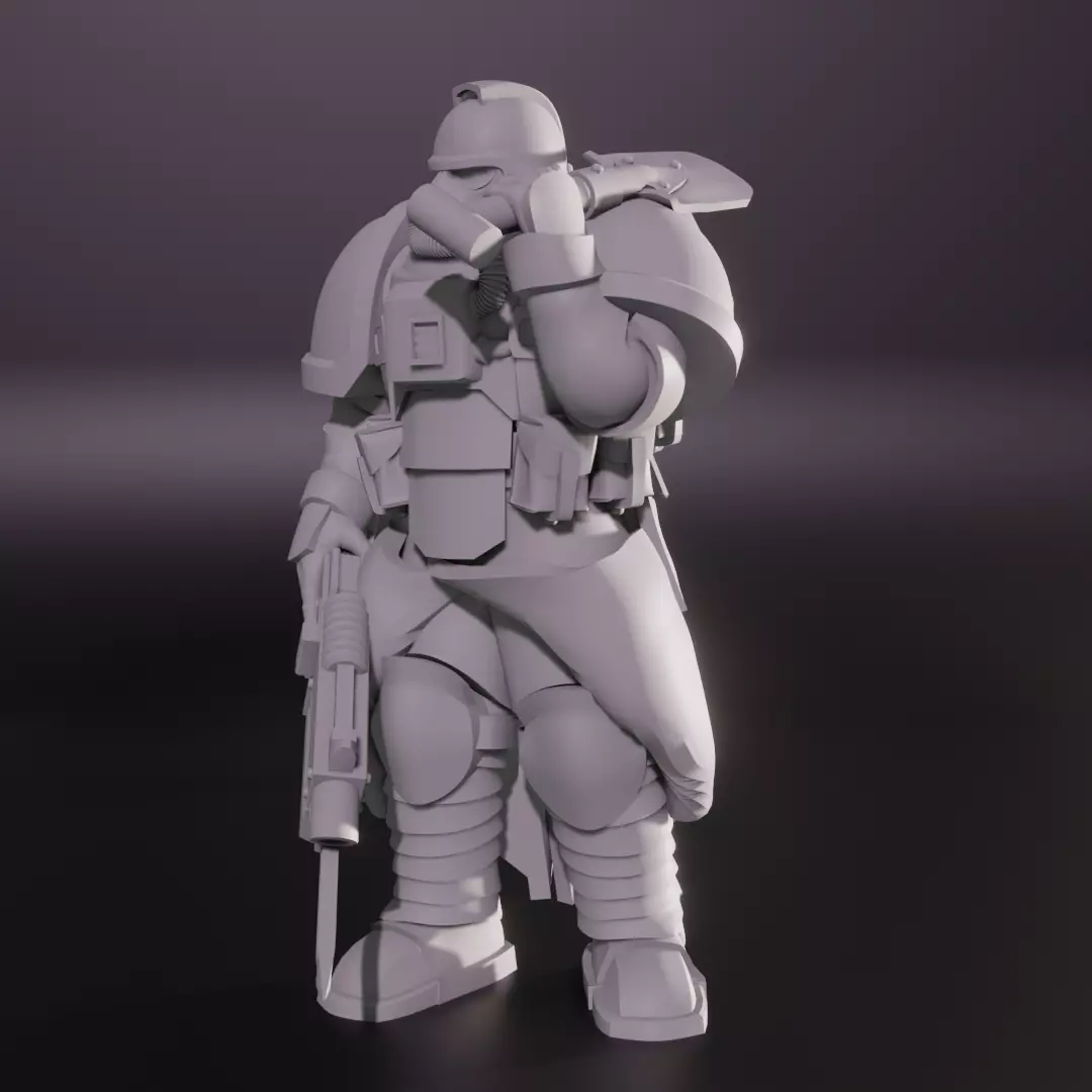 KriegMarines - At Ease 3D print model