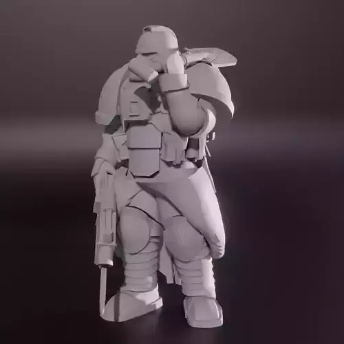 KriegMarines - At Ease 3D print model