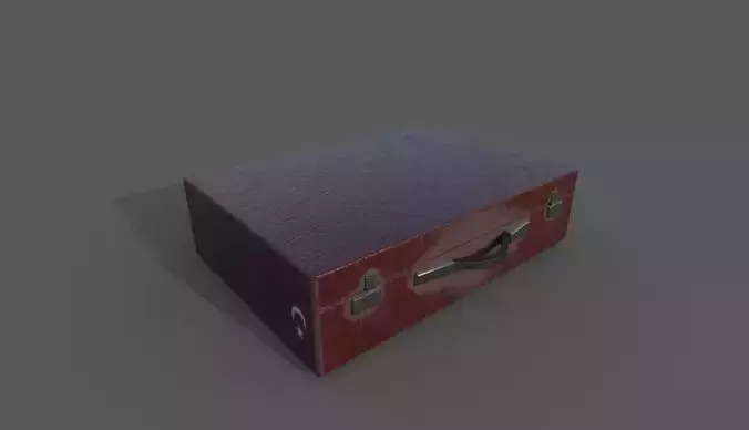 Luggage Variants Low-poly 3D model