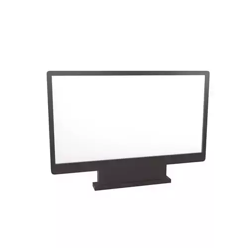 Advertising Display LCD Mockup v5 001 Low-poly 3D model