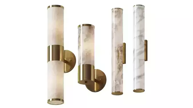 Lampatron Marble and Prisca - Wall Lamps Set