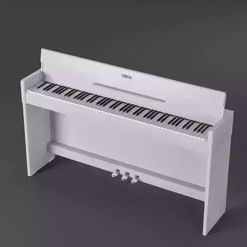 Digital piano Yamaha YDP-S34 WH 3D model