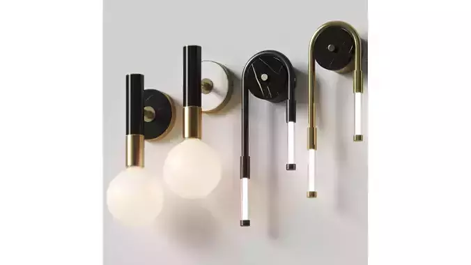 Lampatron - wall lamps set