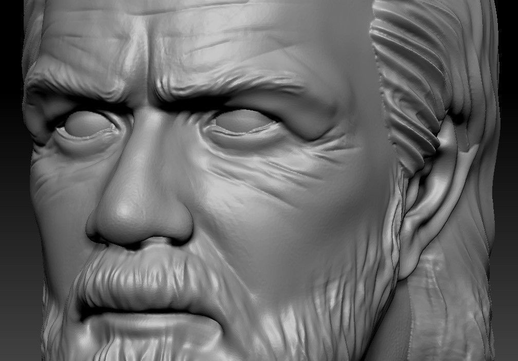 Obi-wan Kenobi Head -Serie 2022 Printable impresion 3D 3D print model_6