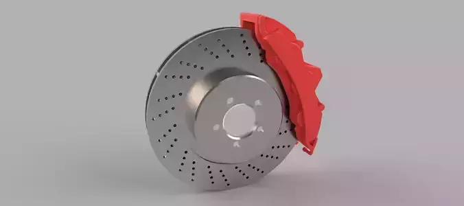 Brake Disk and Caliper