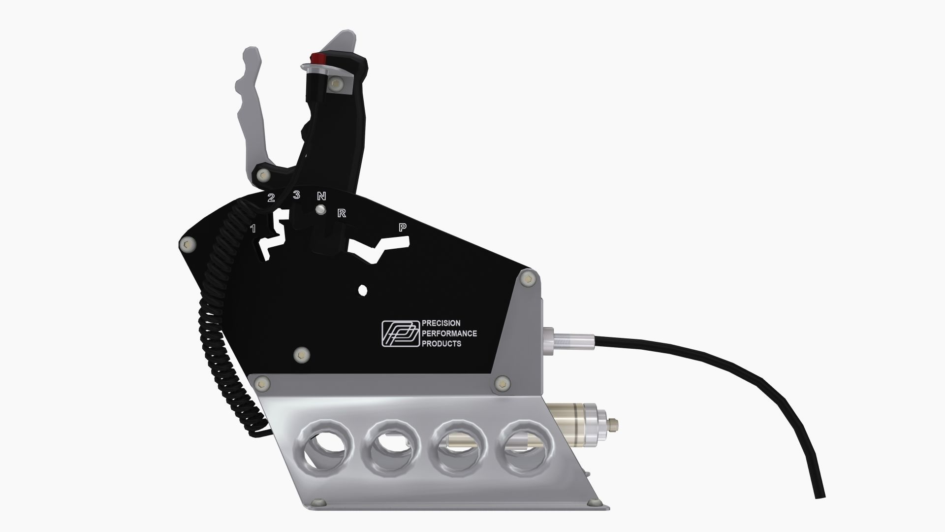 Precision Power Air shifter Low-poly 3D model_3