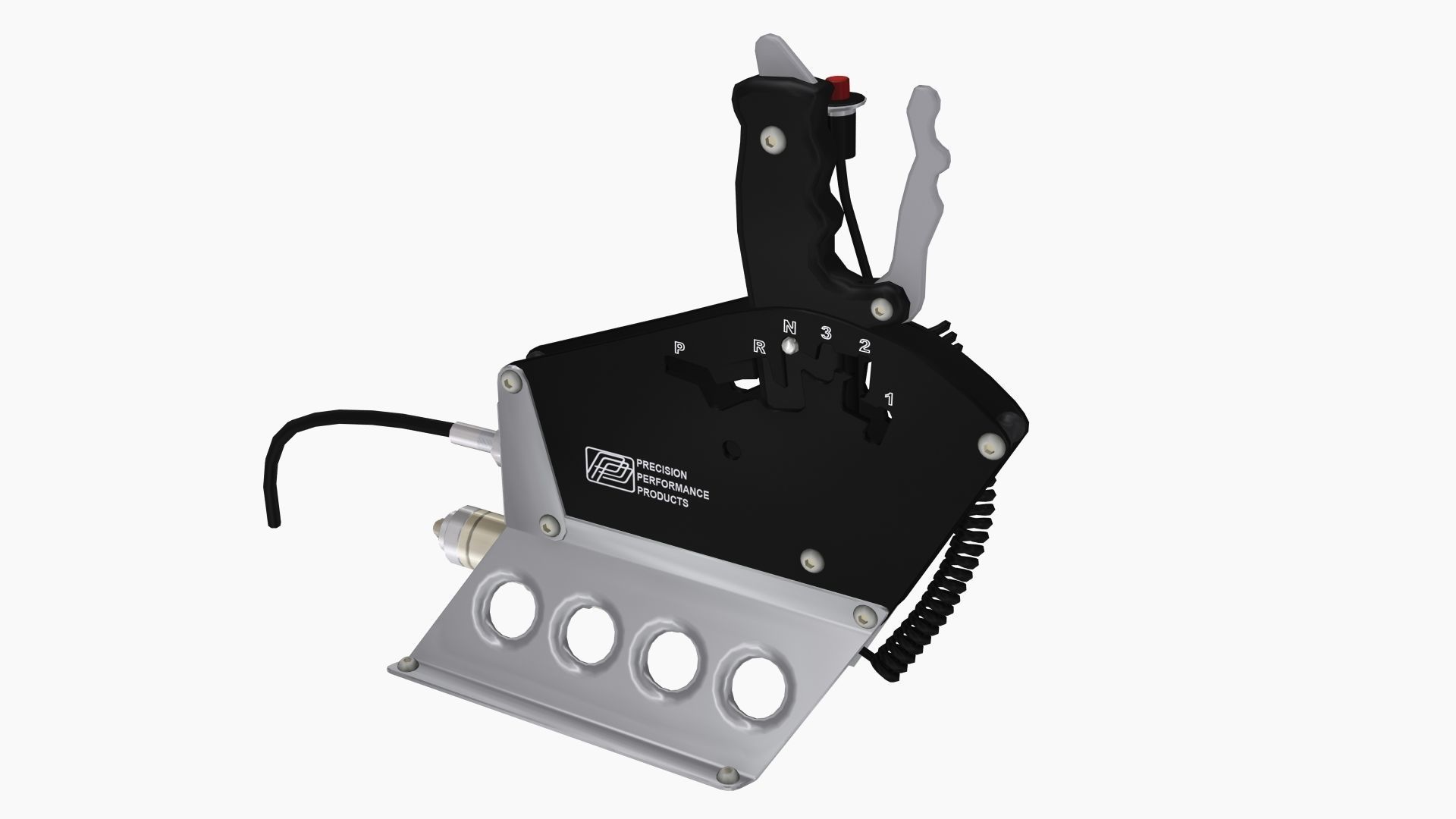 Precision Power Air shifter Low-poly 3D model_5