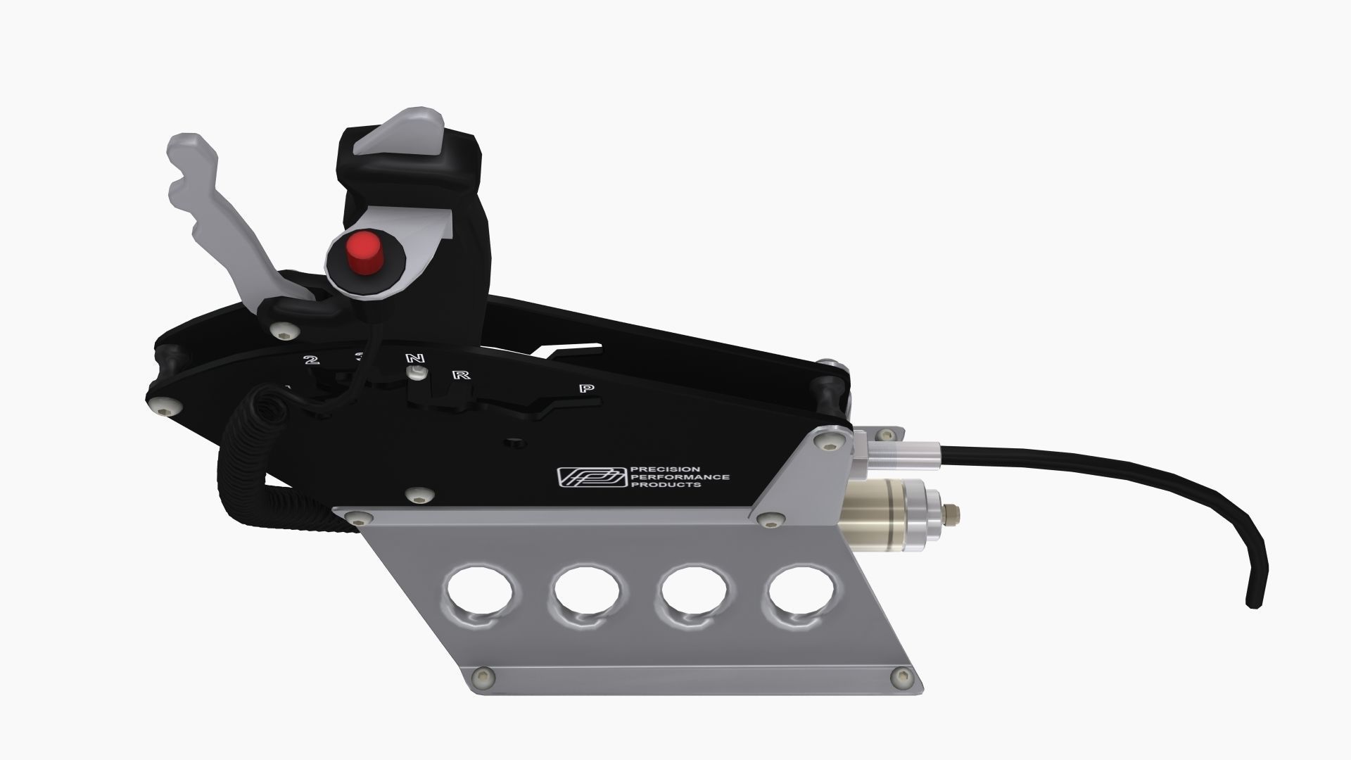 Precision Power Air shifter Low-poly 3D model_4